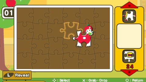 Hello Kitty Puzzle Party screenshot 3 for PSP